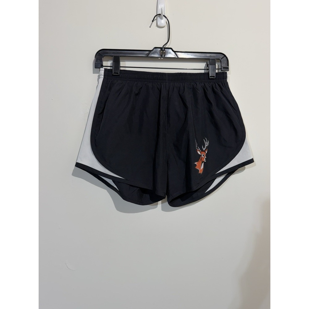 Vermont Bucks Football Gym Shorts Women's Medium Black  Defunct Team